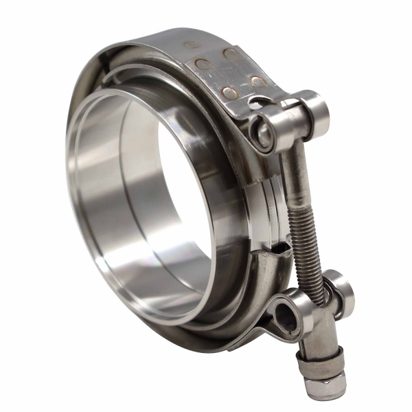 Kit Abraçadeira V-Band com Flanges Inox 3