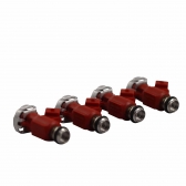 Jogo de Bicos Injetores Delphi FJ10732 GM Montana -Cód.8573