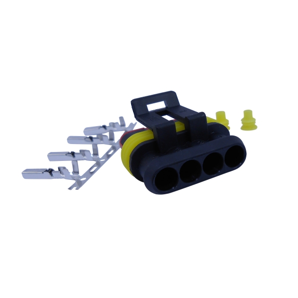 Conector 4 Vias ETE6734 Atuador Marcha Lenta - Cód.6003