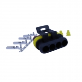 Conector 4 Vias ETE6734 Atuador Marcha Lenta - Cód.6003