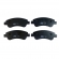 Pastilha de Freio Diant. Jurid HQJ2226 Citroen C3 - Cód.2859