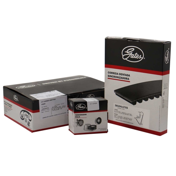 Kit Correia Dentada Gates KS500 Peugeot 206, 207 - Cód.4549