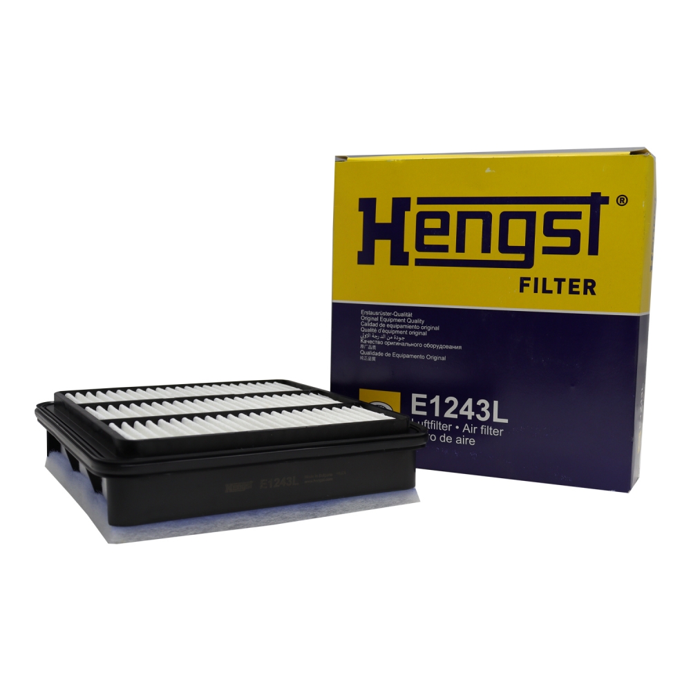 Filtro de Ar Hengst E1243L Pajero Dakar, L200 - Cód.9947