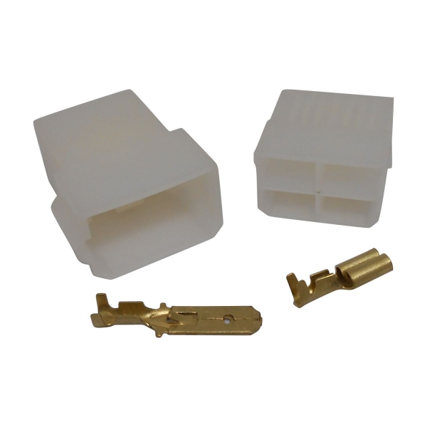 Conector 4 vias com Terminais TC 904.4254 - Cód.246