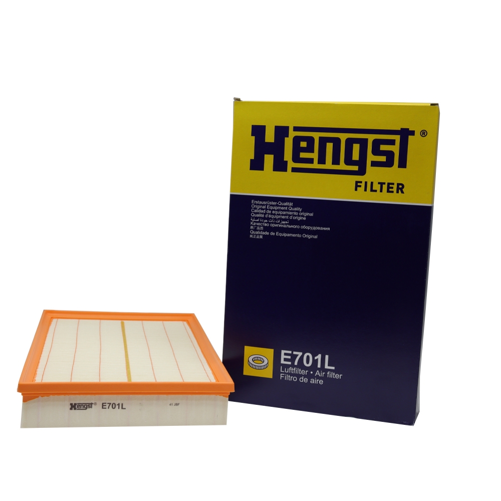 Filtro de Ar Hengst E701L RS3, TTS, Passat TFsi - Cód.10013