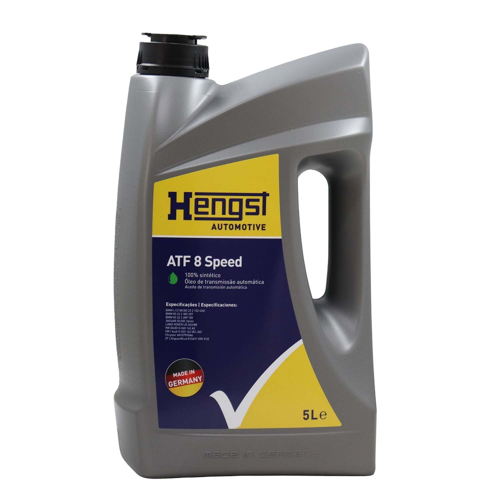 Oleo Cambio Autom. Hengst ATF 8 Speed 5l - Cód.13624