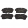 Pastilha Diant. Textar 2248501 Land Rover Evoque - Cód.13130