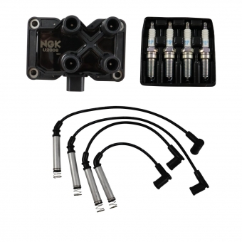 Kit de Bobina, Cabos e Velas de Ignição Zetec 1.6 - Cód.4032