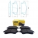 Pastilha de Freio Diant. Jurid HQJ2305A GM Cruze - Cód.455