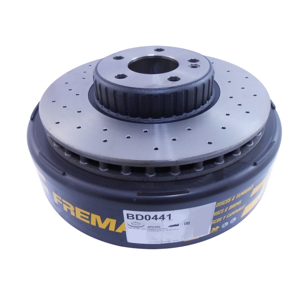 Kit Disco de Freio BD0441 Diant. Mercedes C180 - Cód.6246