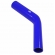 Curva de Silicone MSA 45º Azul  2