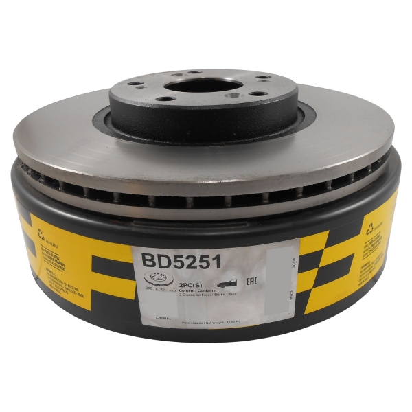 Kit Disco de Freio BD5251 Diant. Honda Accord - Cód.4421