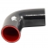 Curva de Silicone MSA Preto de 90º x 2.0\\\