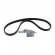 Correia Micro-V Gates 4PK0798SF Renault Kwid - Cód.10063