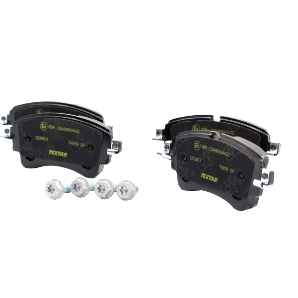 Pastilha de Freio Tras. Textar 2230801 Audi A4 - Cód.10862