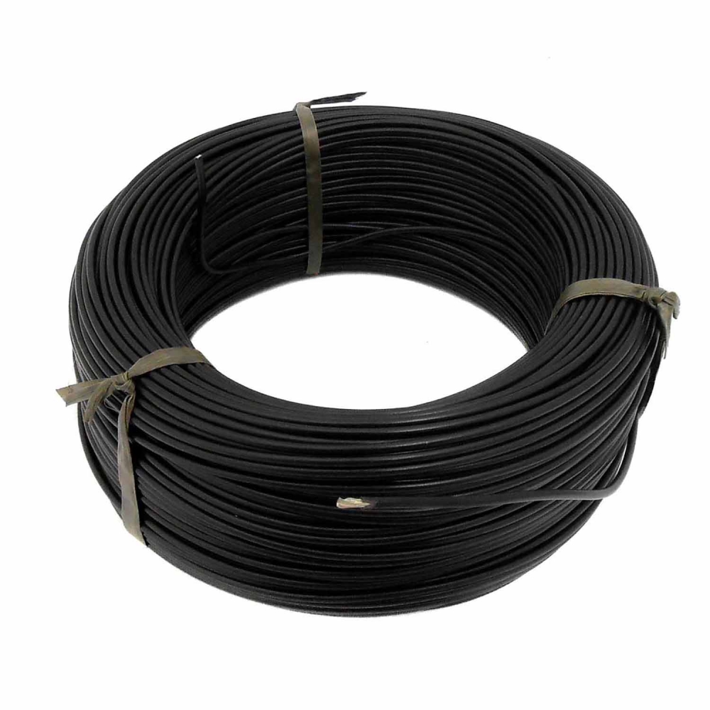 100m Cabo Flex. Auto Estanhado 1.50mm Preto - Cód.6765