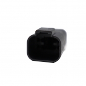 Conector Elétrico Macho 4 Vias Deutsch DT04-4P - Cód.10629