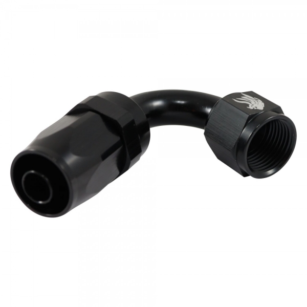 Conexão 8AN / AN8 Curva 120°  Aeroquip All Black - Cód.7154
