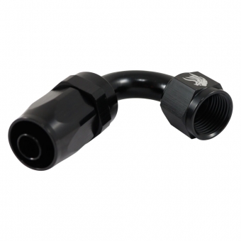 Conexão 8AN / AN8 Curva 120°  Aeroquip All Black - Cód.7154