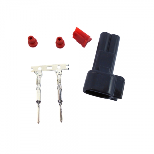 Conector 2 vias Bico USCar ETE8726 GM Captiva - Cód.5840