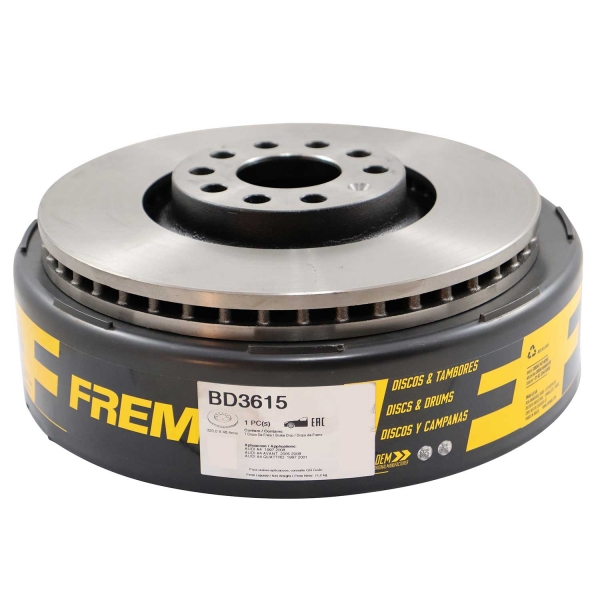 Kit Disco de Freio BD3615 Diant. Audi A4, A6 - Cód.8177