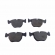 Pastilha de Freio Diant. Jurid HQJ2231 BMW X5, X3 - Cód.4952