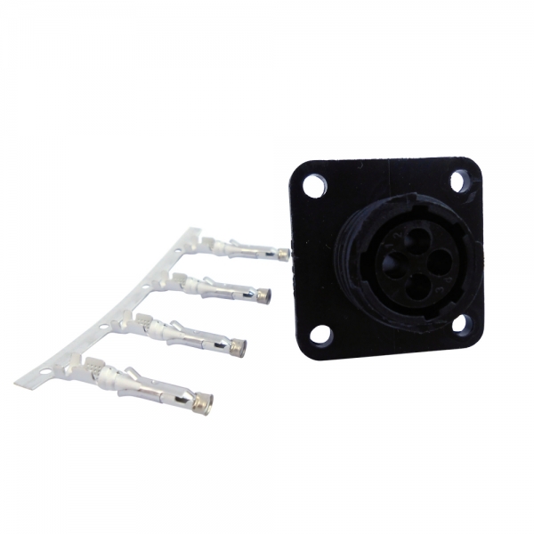 Conector Circular Fêmea ETE7572/04 CPC 4 Vias - Cód.6010