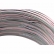 100m Cabo Flex. Automotivo 0.50mm Preto e Rosa - Cód.12544